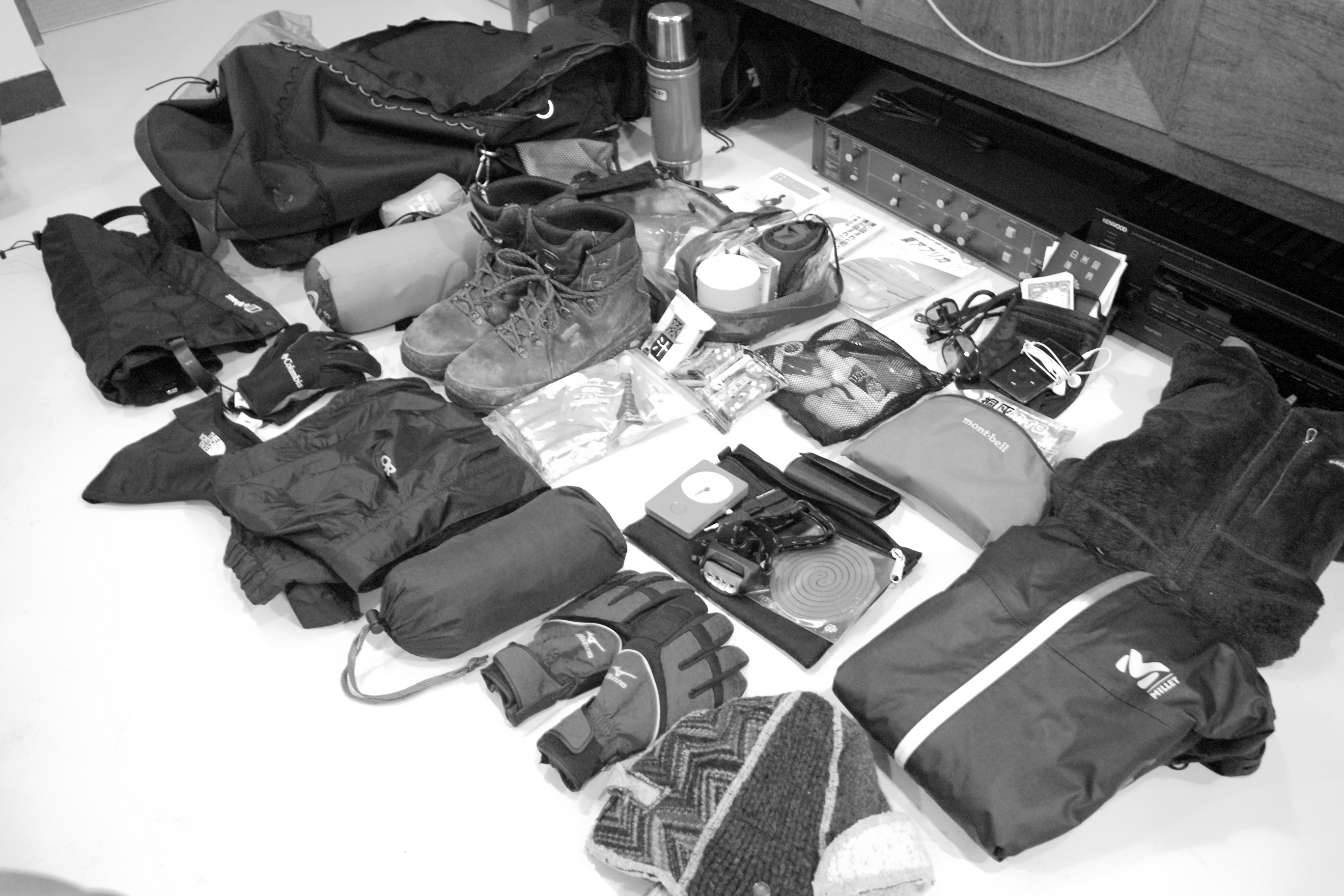 キリマンジャロ準備-登山アイテム-