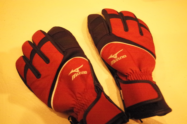 ミズノブレスサーモ手袋