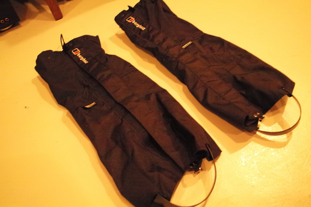 バーグハウスのスパッツ