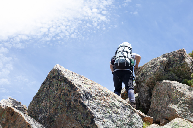 甲斐駒ヶ岳の直登ルート